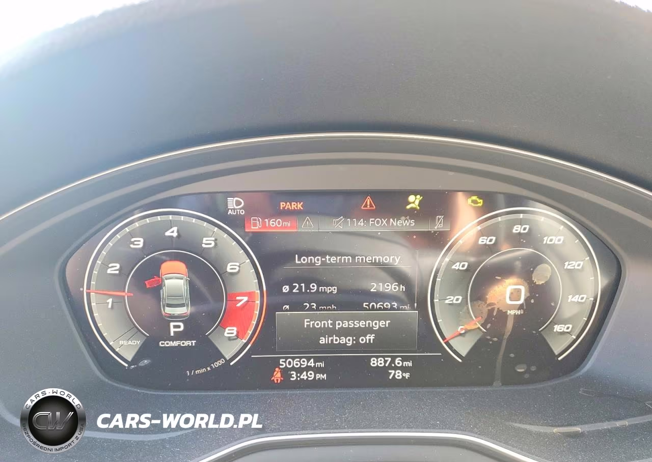 2021 Audi A4 Premium Plus 45 VIN:WAUEAAF46MN009004 - 9