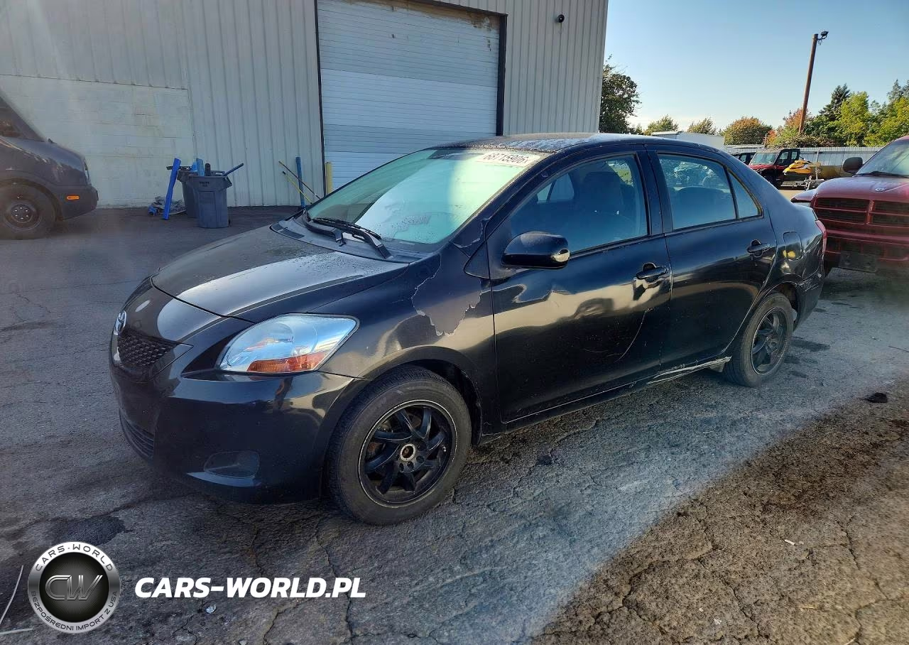2010 Toyota Yaris Base VIN:JTDBT4K37A4066280 - 1