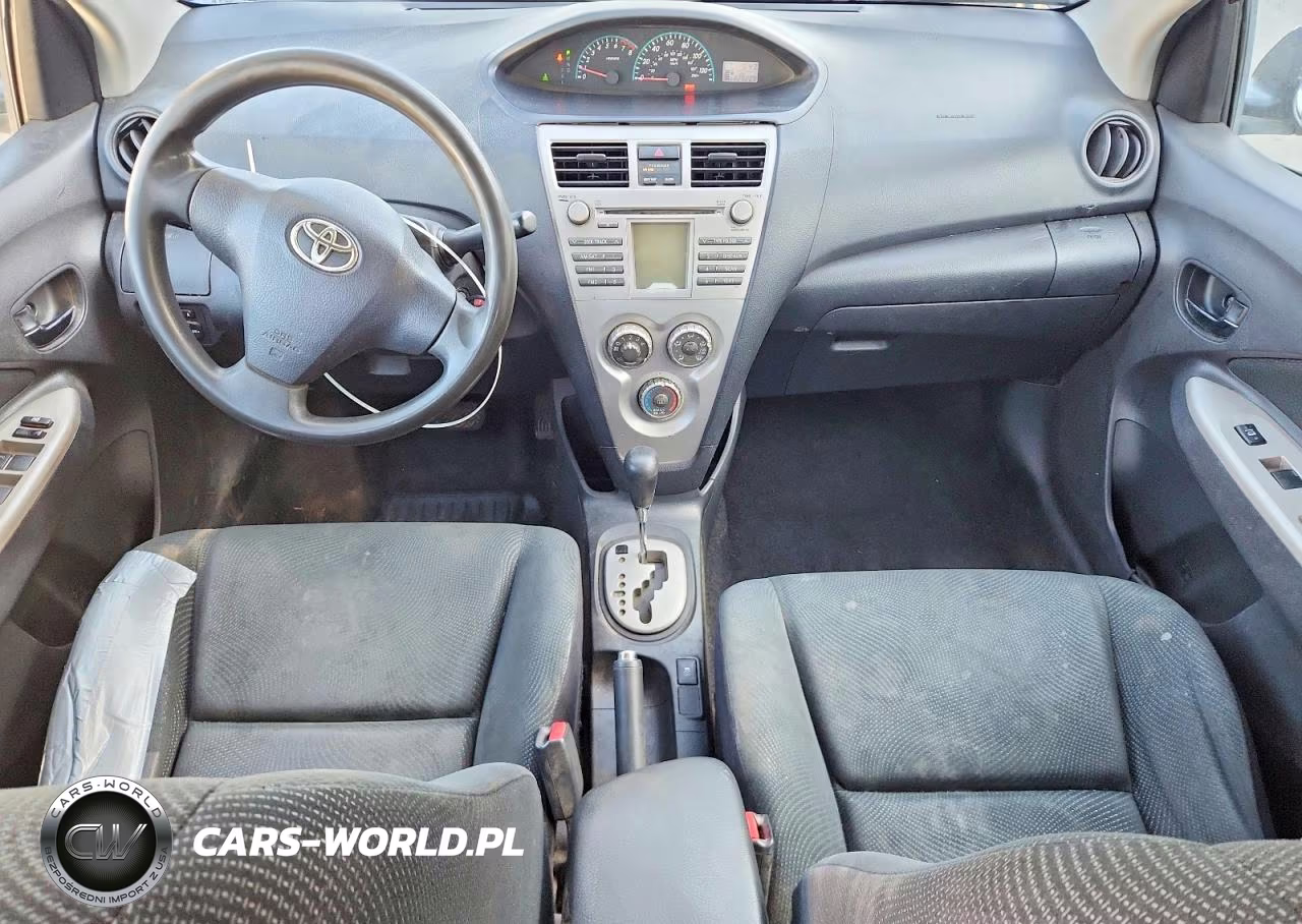 2010 Toyota Yaris Base VIN:JTDBT4K37A4066280 - 8