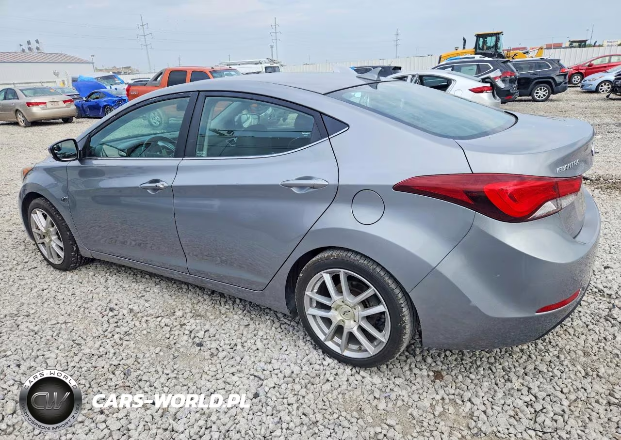 2015 Hyundai Elantra Sport VIN:KMHDH4AH9FU230252 - 2