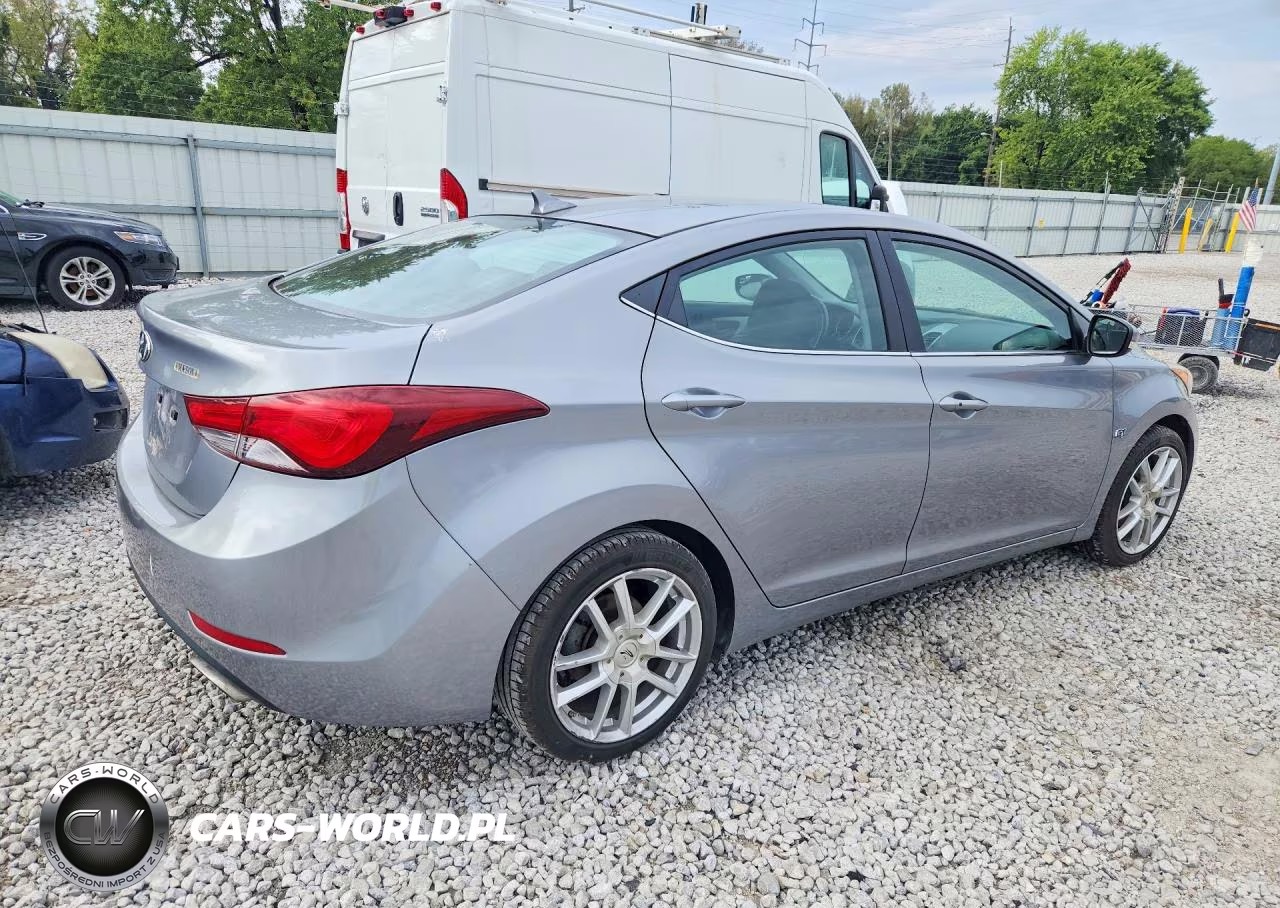 2015 Hyundai Elantra Sport VIN:KMHDH4AH9FU230252 - 3