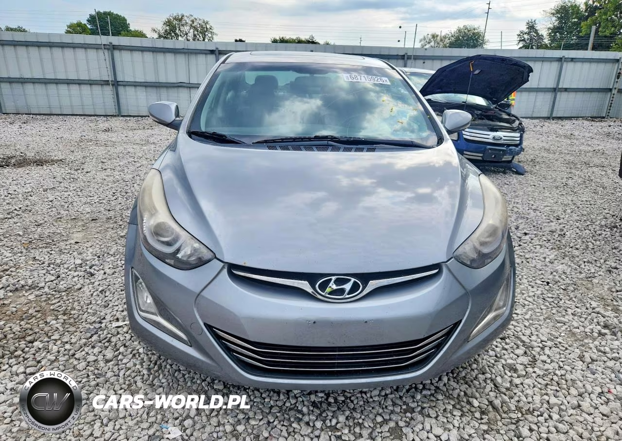 2015 Hyundai Elantra Sport VIN:KMHDH4AH9FU230252 - 5