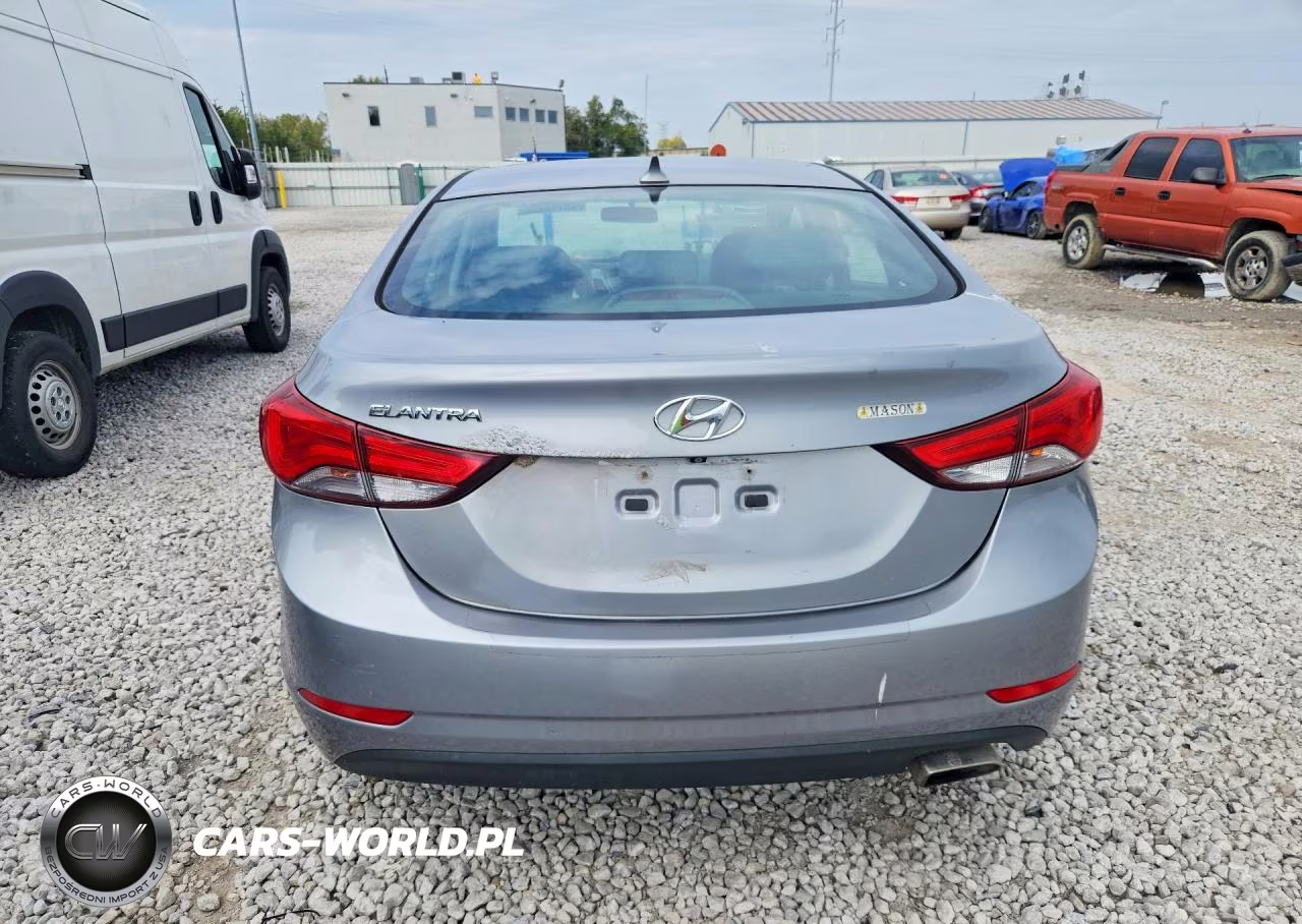 2015 Hyundai Elantra Sport VIN:KMHDH4AH9FU230252 - 6