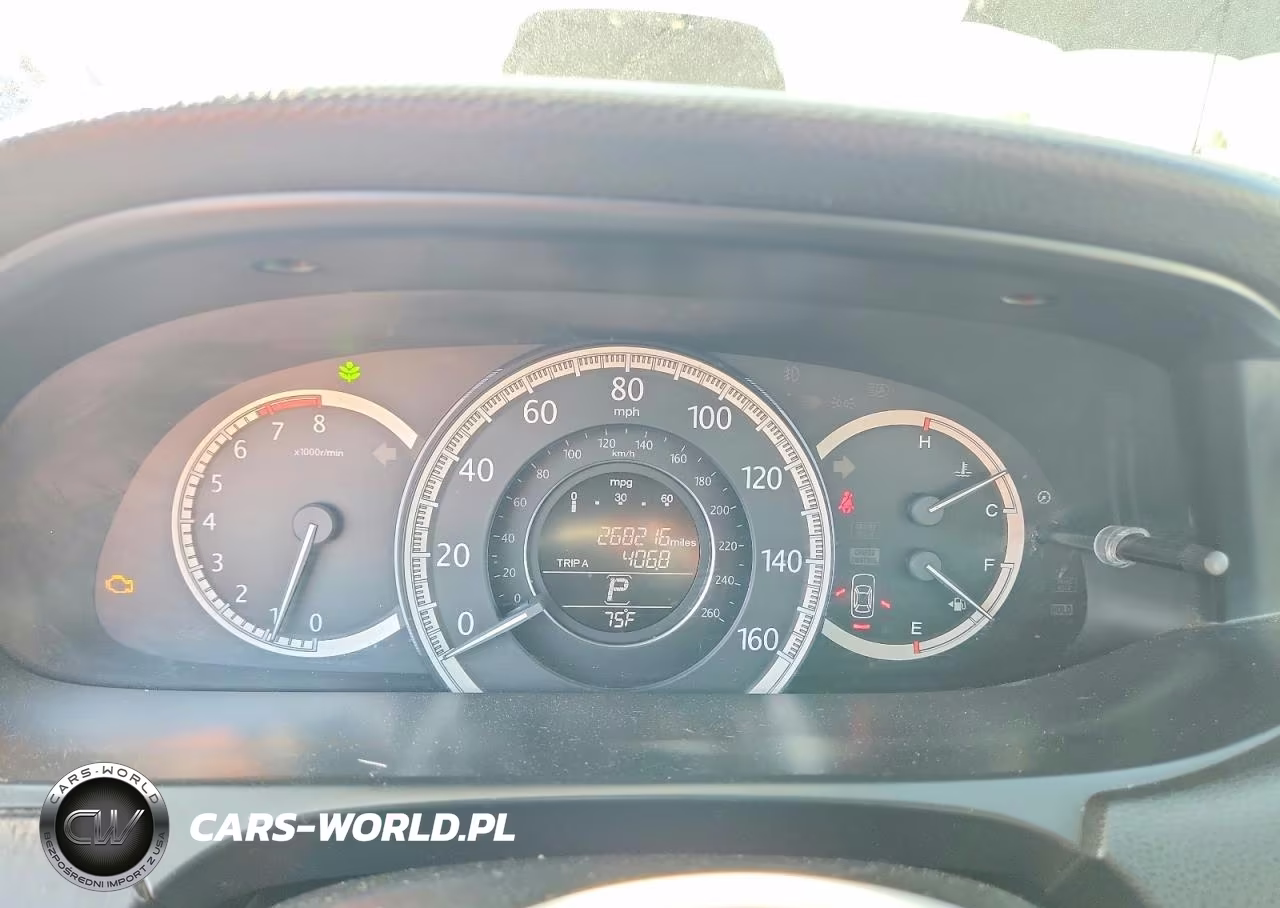 2013 Honda Accord Ex VIN:1HGCR2F71DA017376 - 9