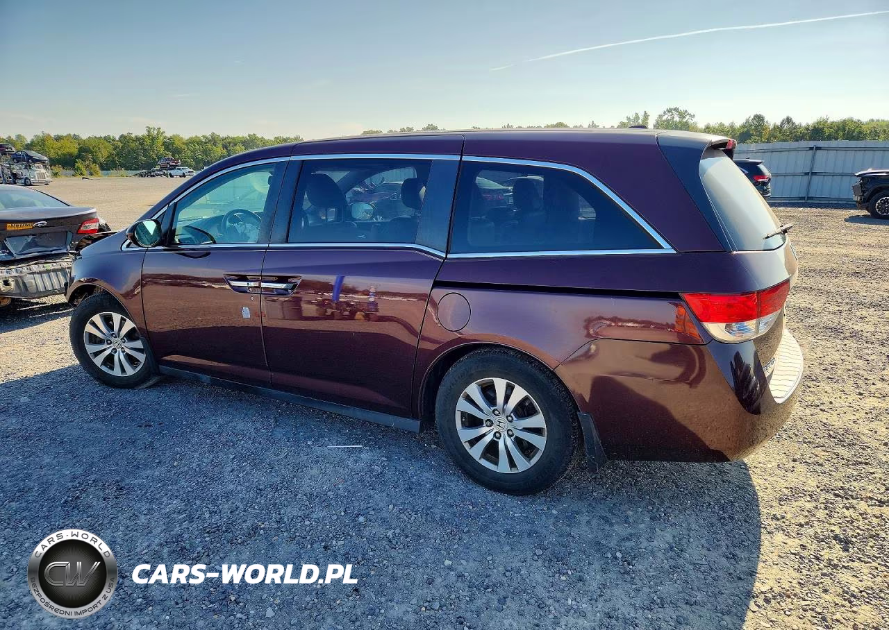 2014 Honda Odyssey Exl VIN:5FNRL5H69EB043653 - 2