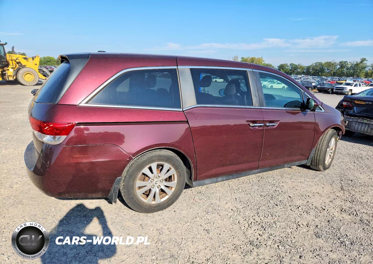 2014 Honda Odyssey Exl VIN:5FNRL5H69EB043653 - 3