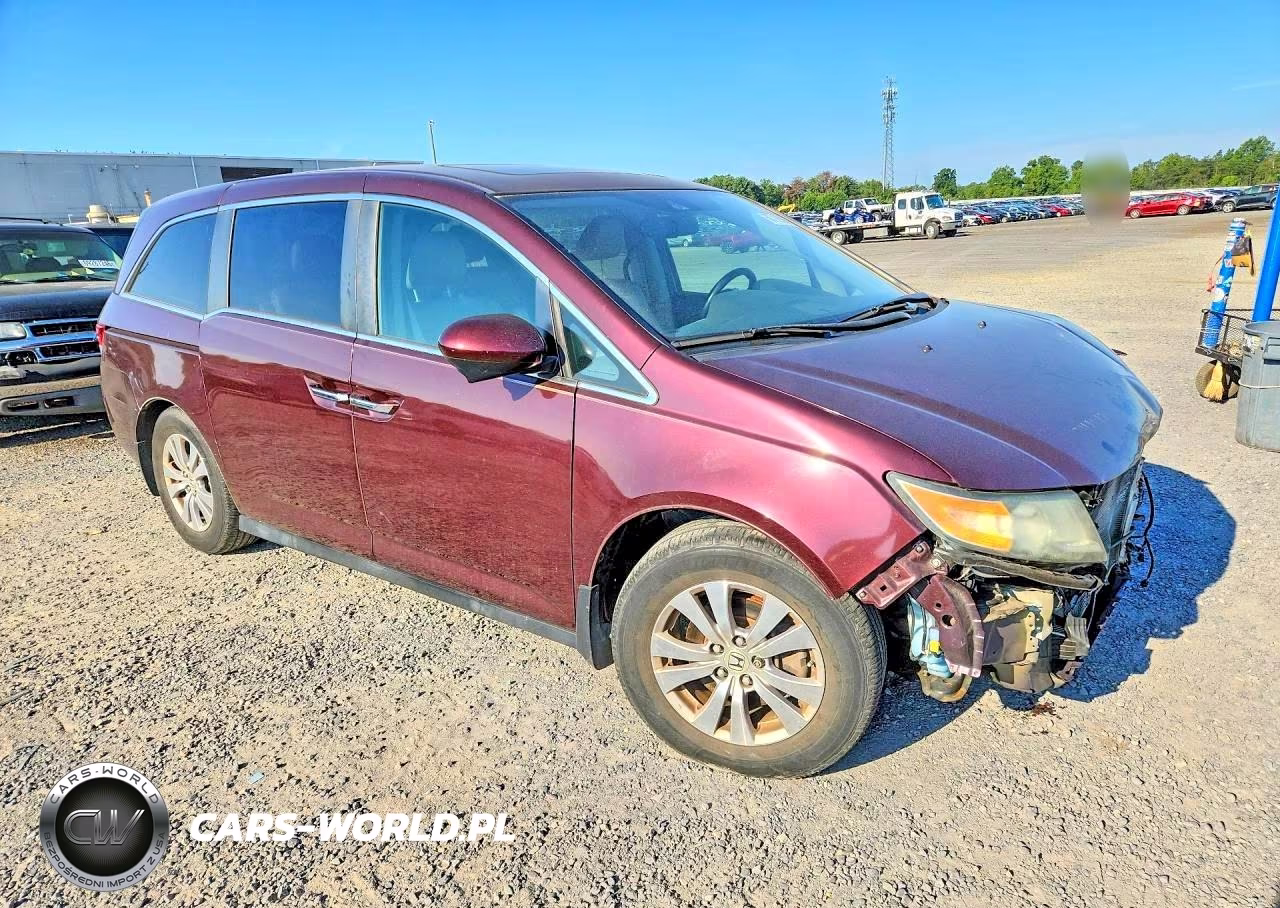 2014 Honda Odyssey Exl VIN:5FNRL5H69EB043653 - 4