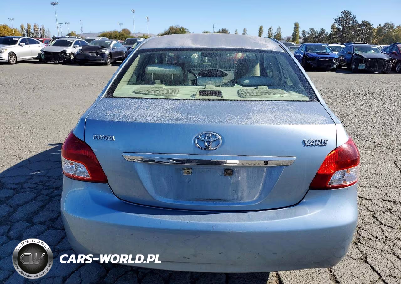 2010 Toyota Yaris Base VIN:JTDBT4K36A1365504 - 6