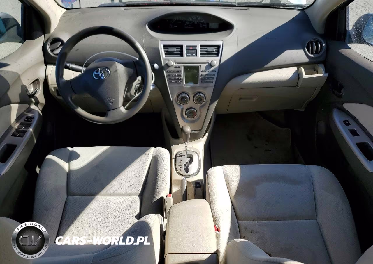 2010 Toyota Yaris Base VIN:JTDBT4K36A1365504 - 8