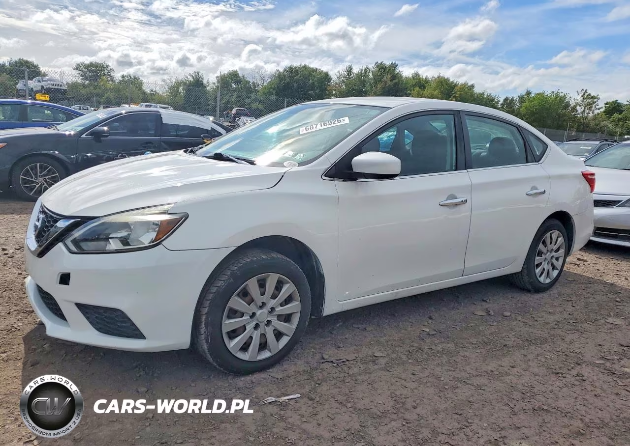 2017 Nissan Sentra Sv VIN:3N1AB7AP0HY302072 - 1