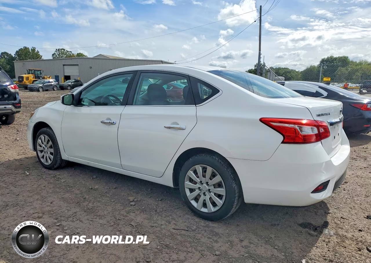 2017 Nissan Sentra Sv VIN:3N1AB7AP0HY302072 - 2