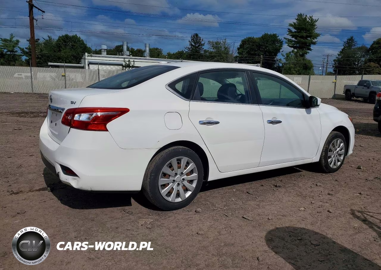 2017 Nissan Sentra Sv VIN:3N1AB7AP0HY302072 - 3