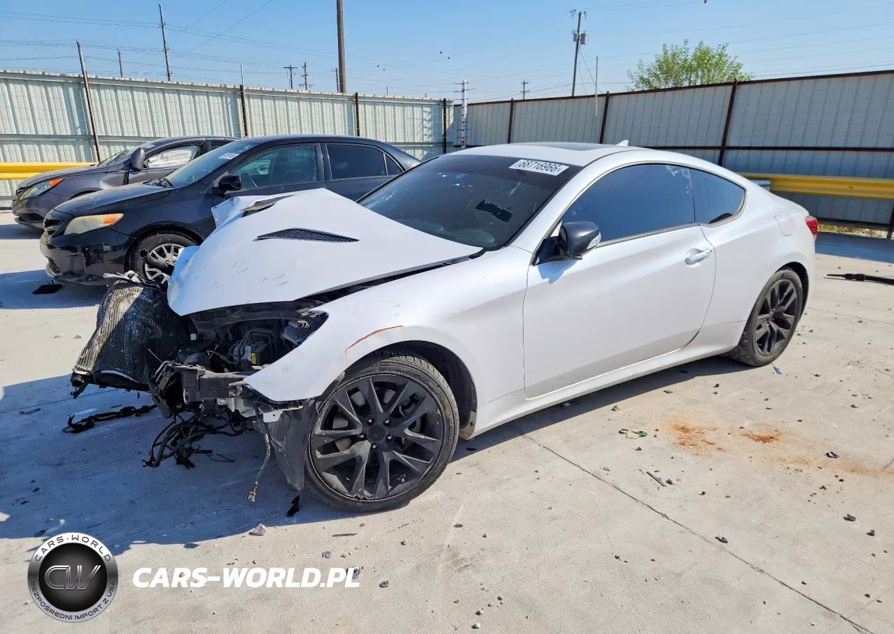 2013 Hyundai Genesis Coupe 3.8 Grand Touring VIN:KMHHU6KJ3DU111068 - 1