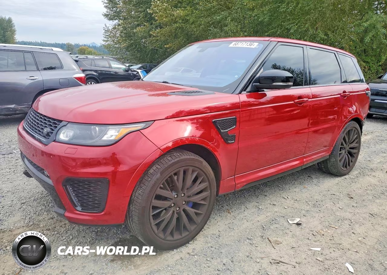2016 Land Rover Range Rover Sport Svr VIN:SALWZ2EF7GA104104 - 1