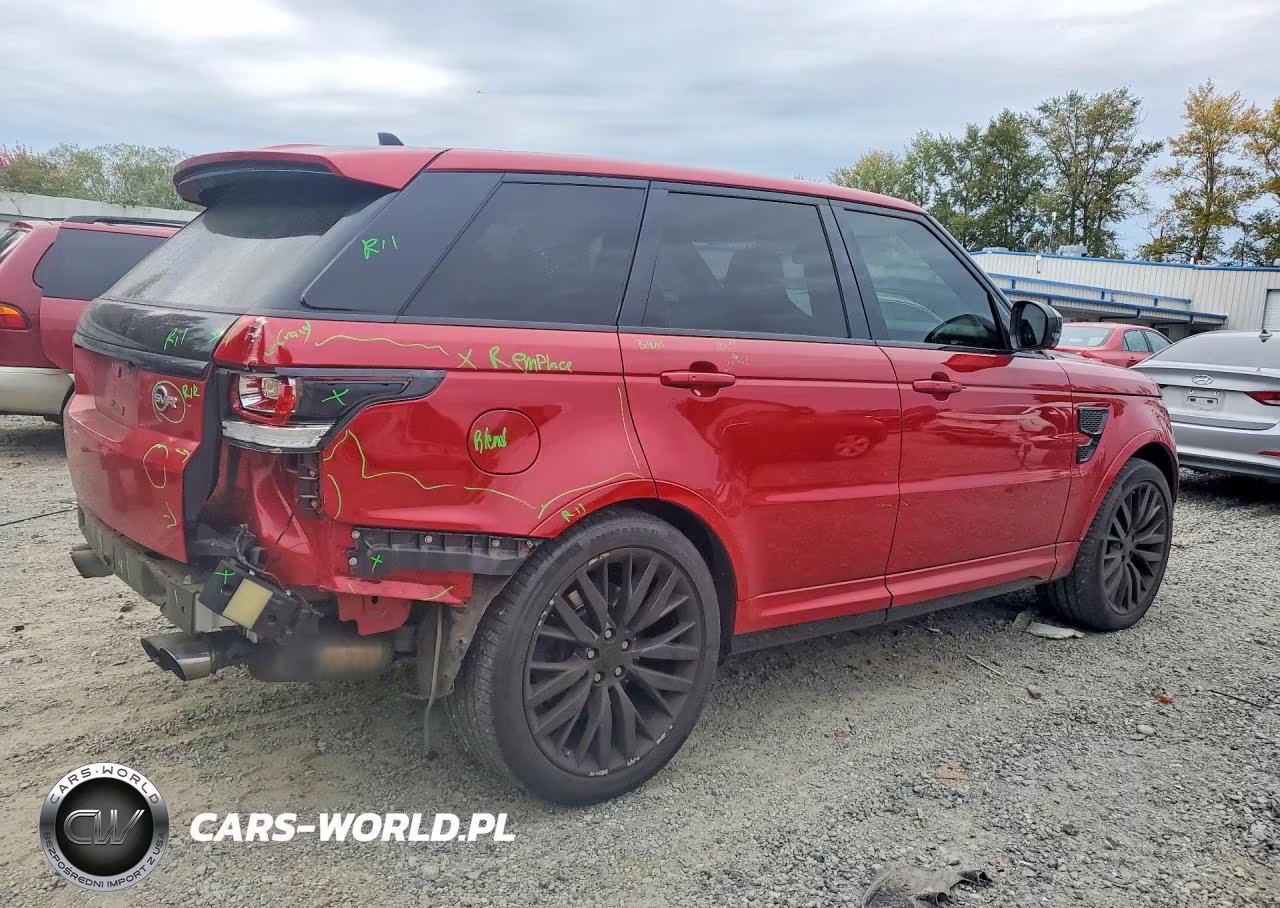 2016 Land Rover Range Rover Sport Svr VIN:SALWZ2EF7GA104104 - 3