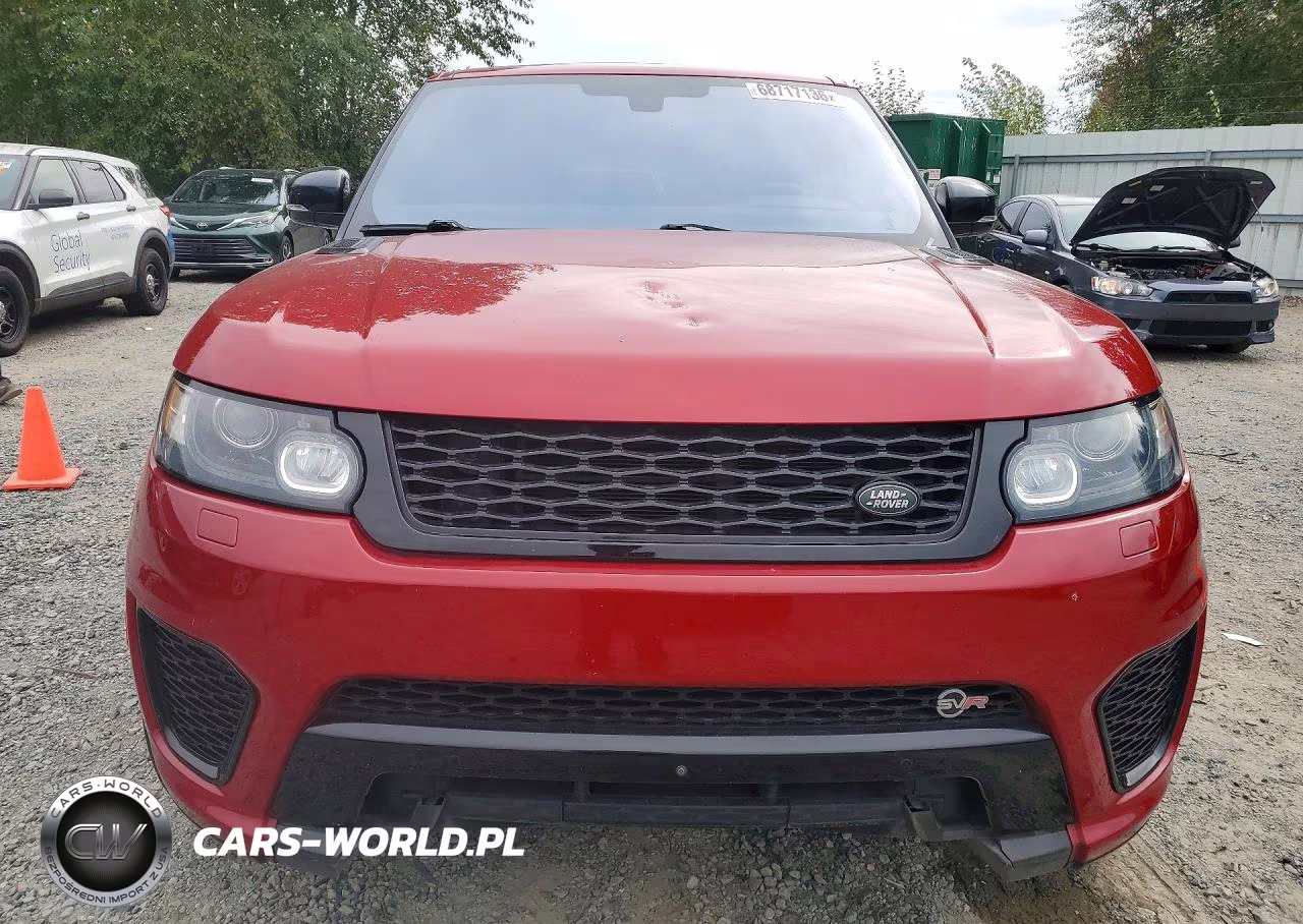 2016 Land Rover Range Rover Sport Svr VIN:SALWZ2EF7GA104104 - 5