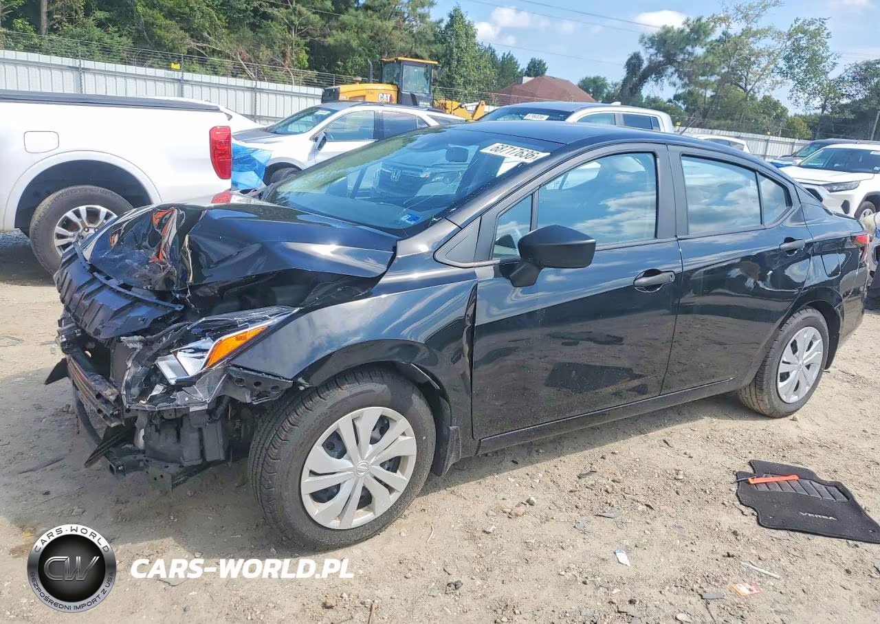 2022 Nissan Versa S VIN:3N1CN8DV4NL834398 - 1