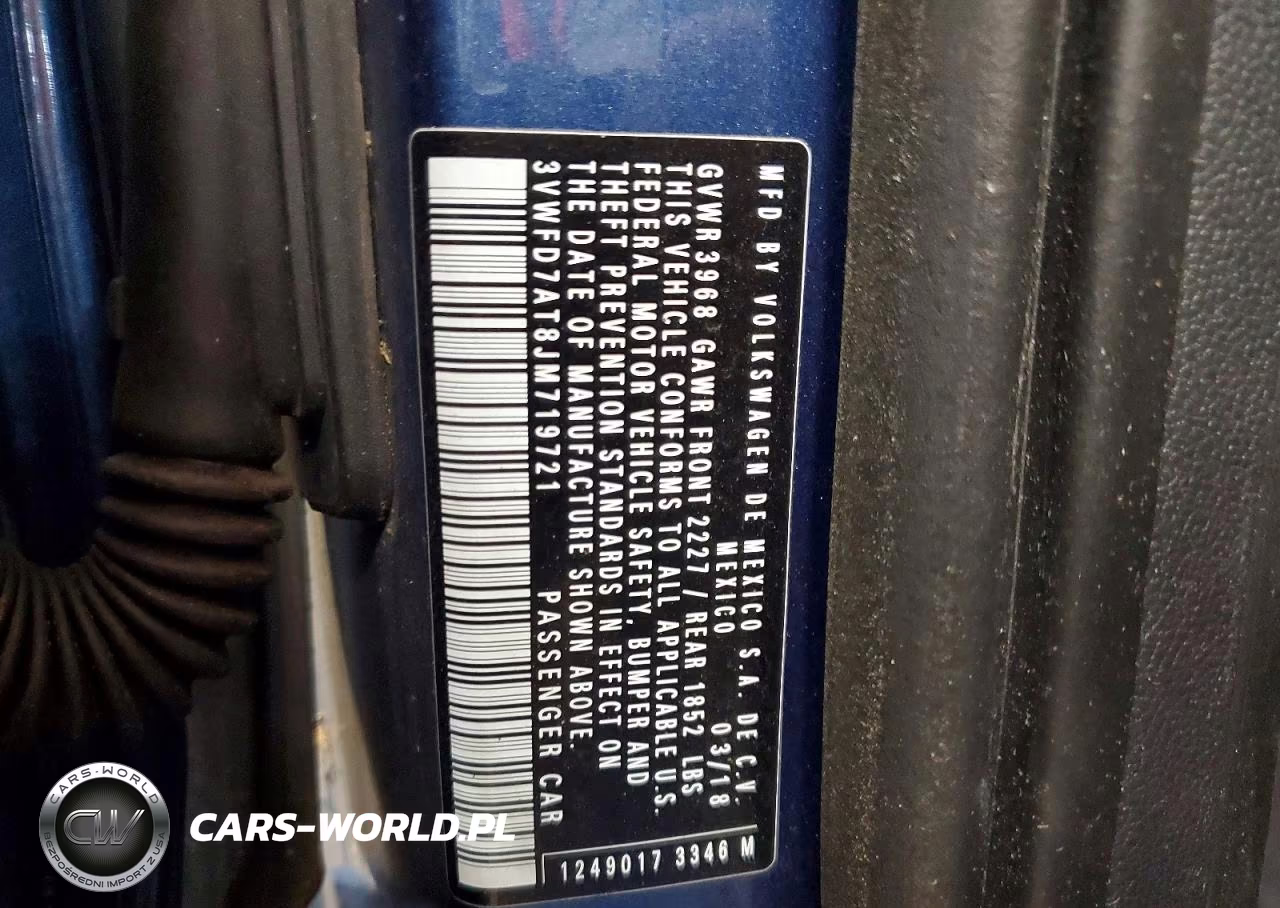 2018 Volkswagen Beetle S VIN:3VWFD7AT8JM719721 - 12