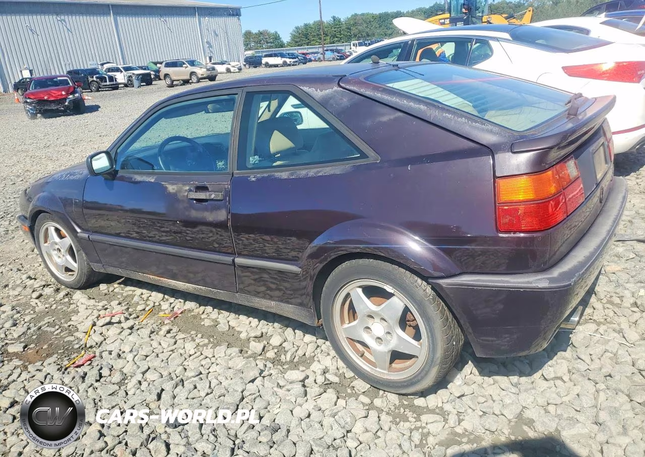 1993 Volkswagen Corrado Slc VIN:WVWEF4507PK011189 - 2