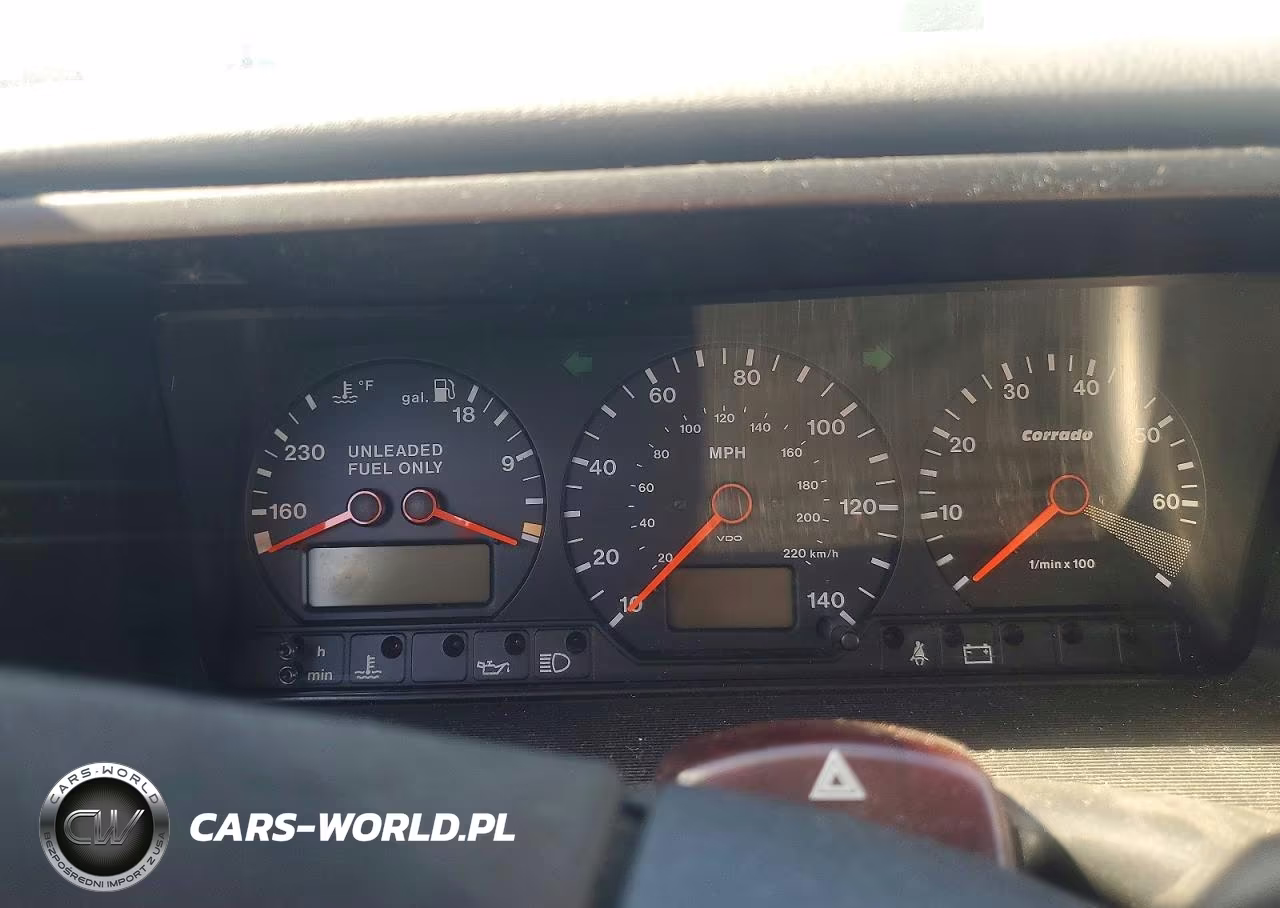 1993 Volkswagen Corrado Slc VIN:WVWEF4507PK011189 - 9