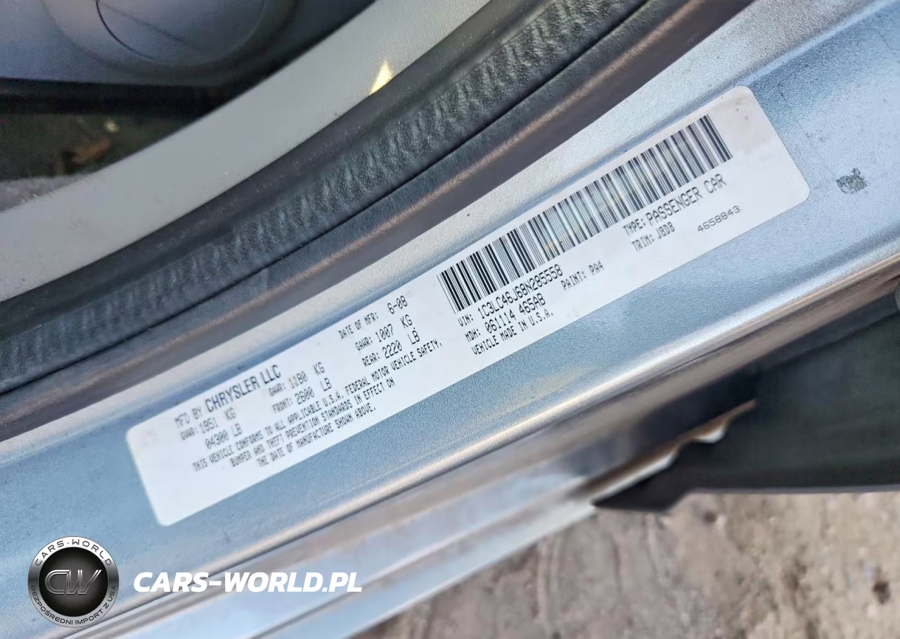 2008 Chrysler Sebring Lx VIN:1C3LC46J68N285558 - 12