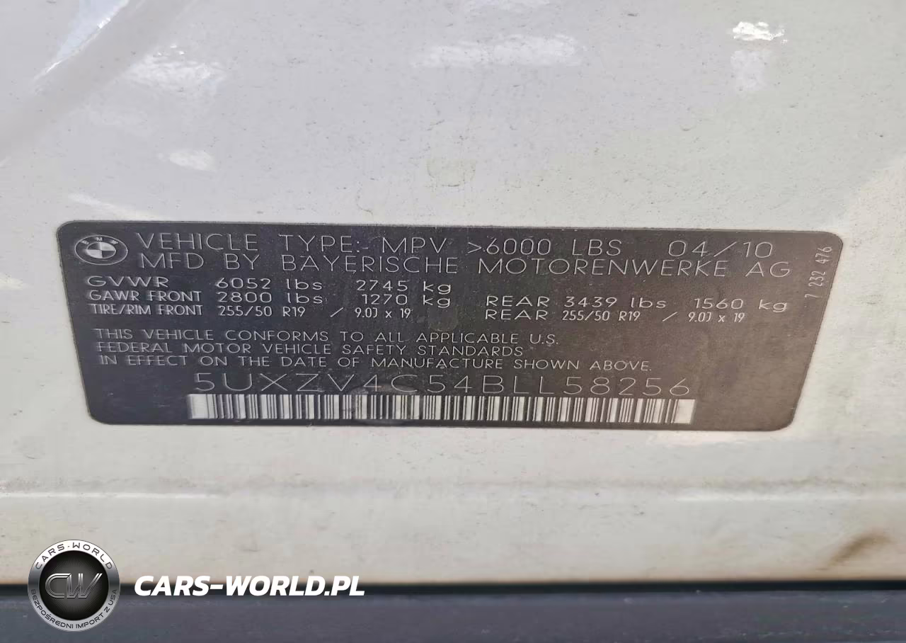 2011 BMW X5 xDrive35I VIN:5UXZV4C54BLL58256 - 13