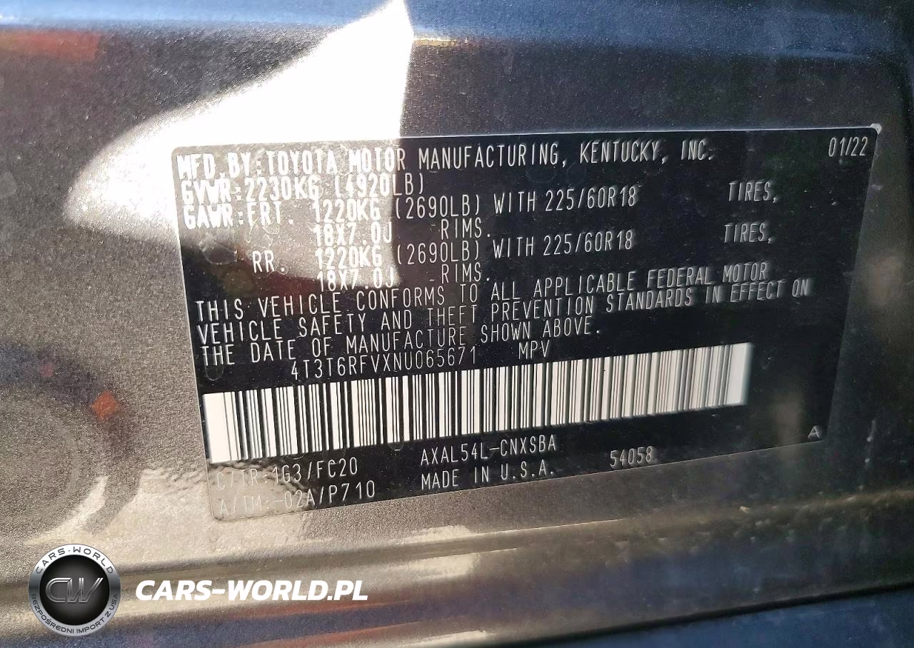2022 Toyota Rav4 Se VIN:4T3T6RFVXNU065671 - 13