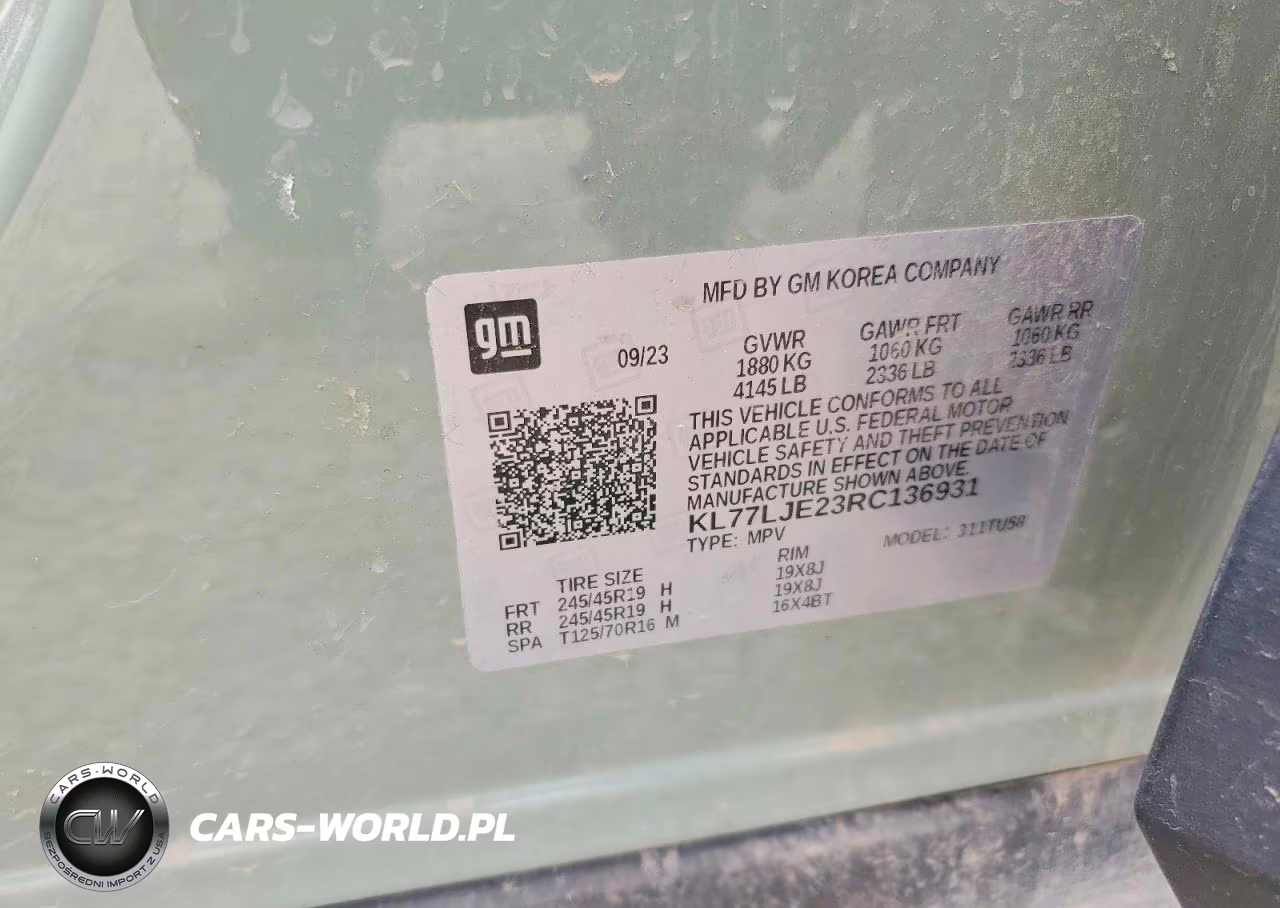 2024 Chevrolet Trax 2Rs VIN:KL77LJE23RC136931 - 13