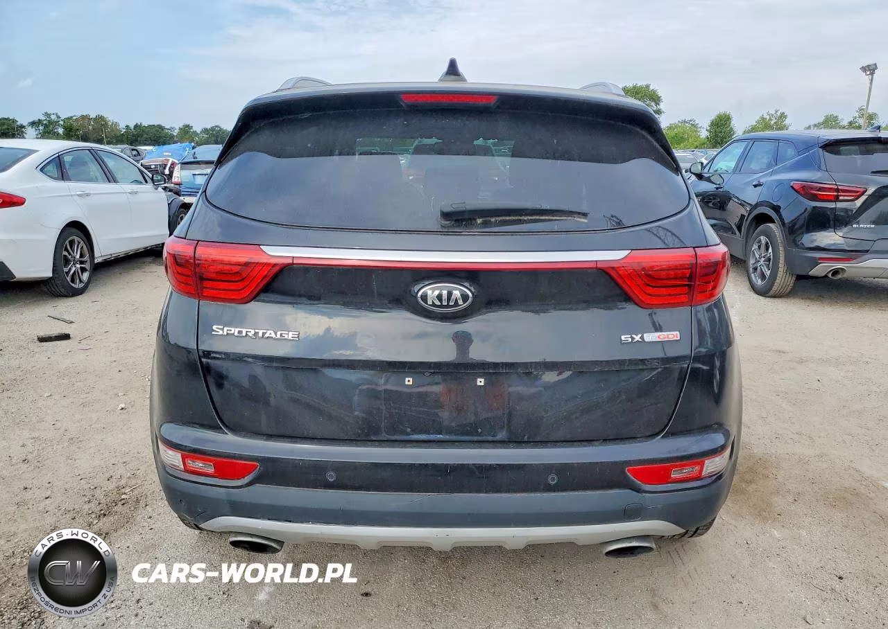 2017 Kia Sportage Sx VIN:KNDPRCA60H7067855 - 6