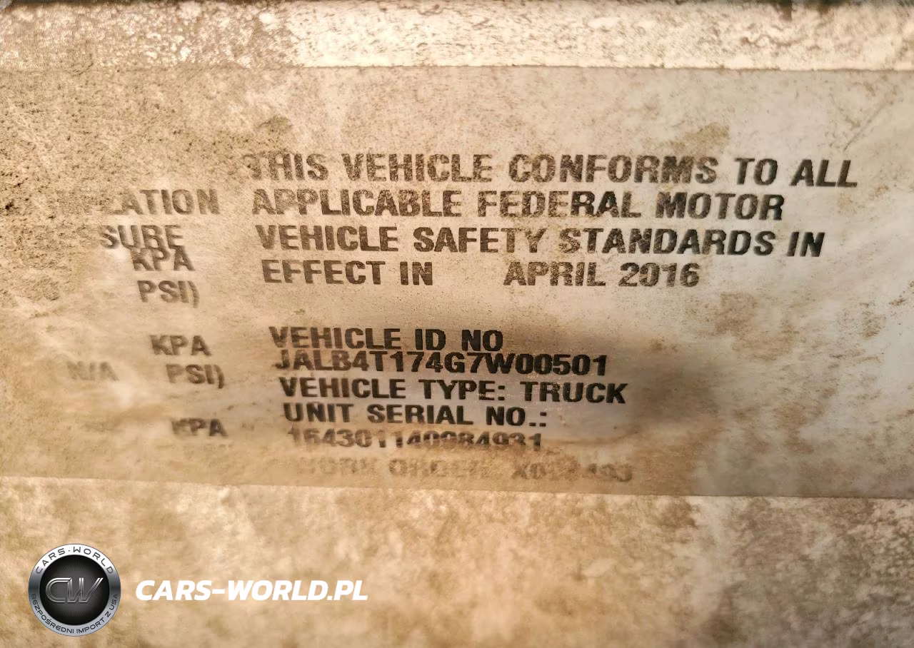 2016 Isuzu Npr VIN:JALB4T174G7W00501 - 12