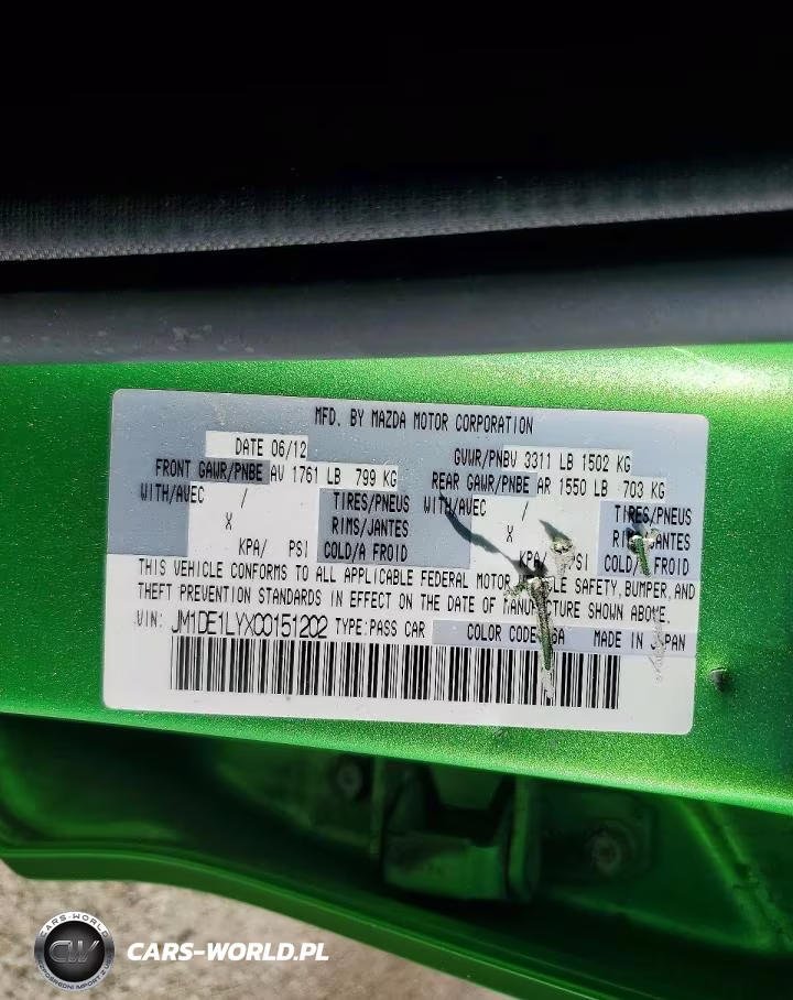 2012 Mazda Mazda2 VIN:JM1DE1LYXC0151202 - 12