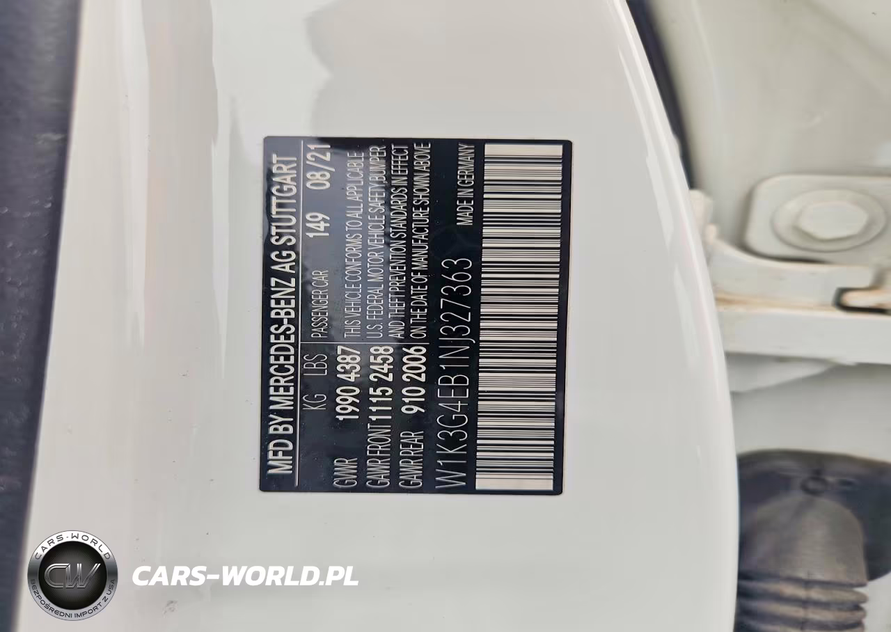2022 Mercedes-Benz A 220 VIN:W1K3G4EB1NJ327363 - 12
