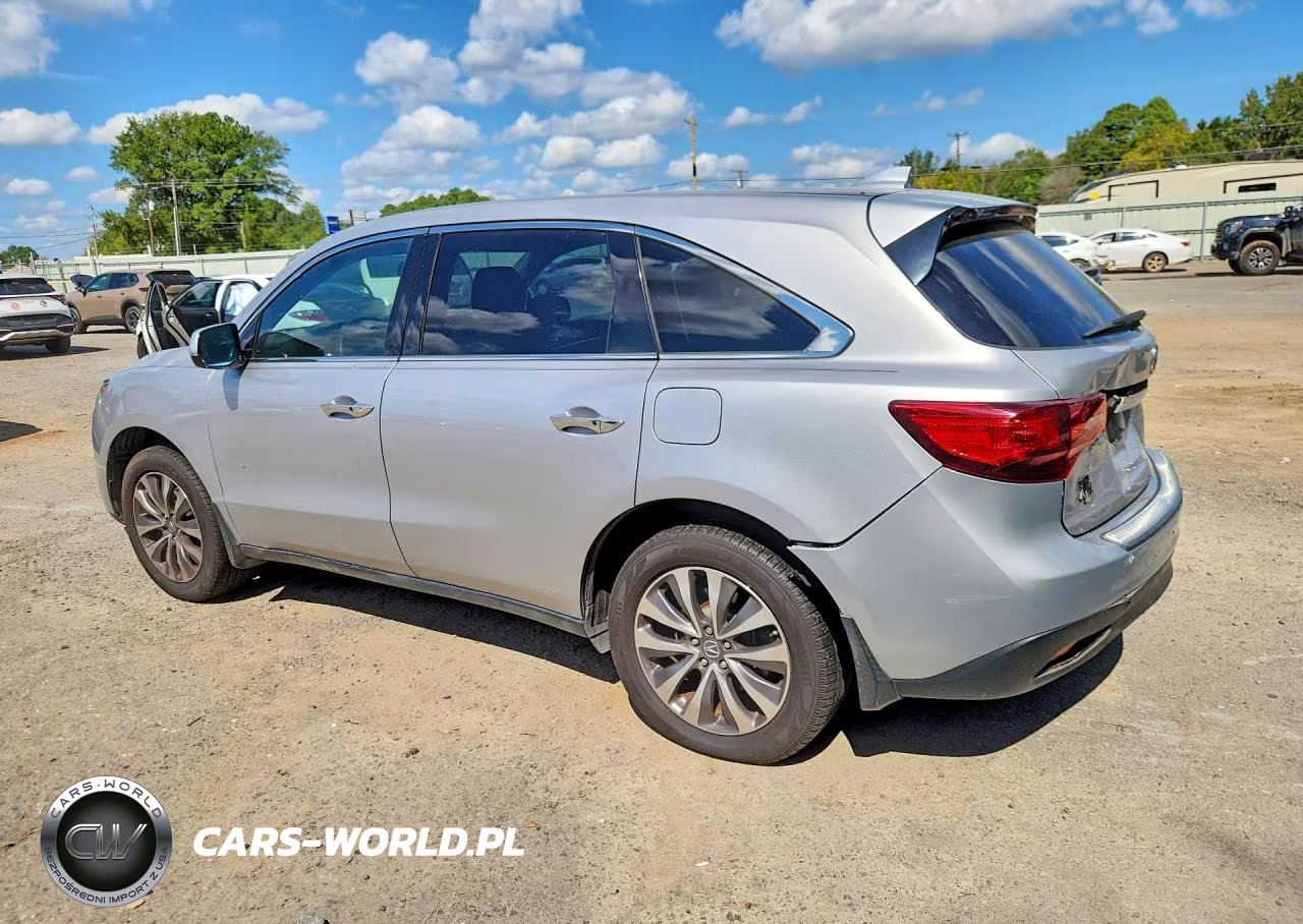 2015 Acura Mdx Technology VIN:5FRYD3H44FB005971 - 2