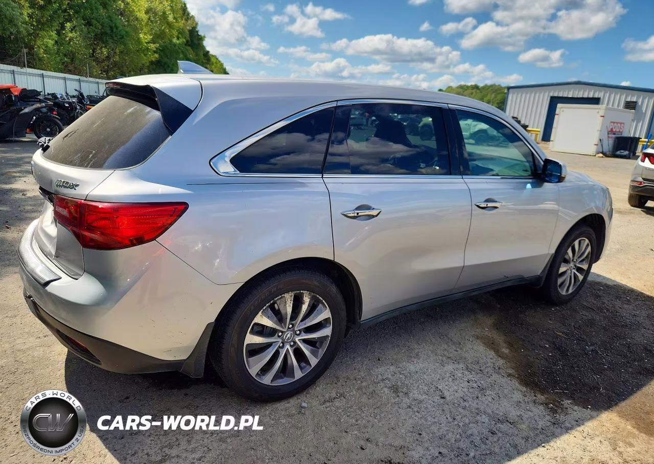 2015 Acura Mdx Technology VIN:5FRYD3H44FB005971 - 3