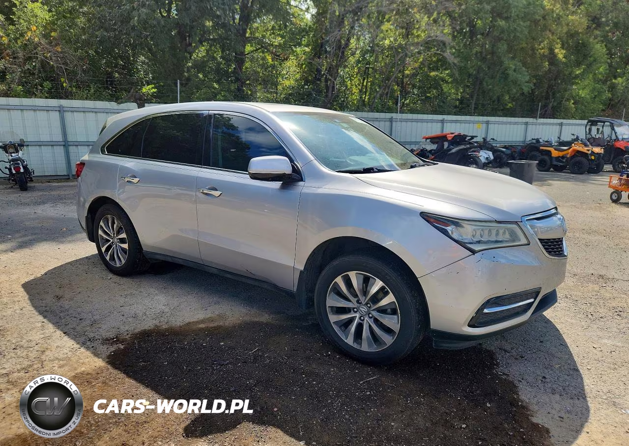 2015 Acura Mdx Technology VIN:5FRYD3H44FB005971 - 4