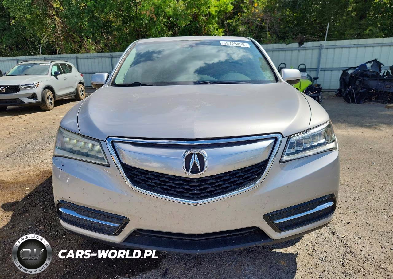2015 Acura Mdx Technology VIN:5FRYD3H44FB005971 - 5