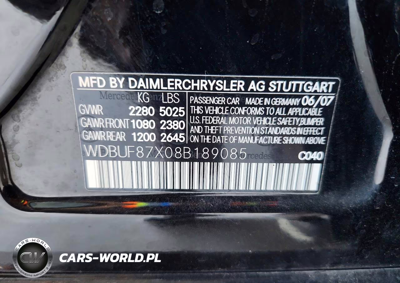 2008 Mercedes-Benz E 350 4Matic VIN:WDBUF87X08B189085 - 13