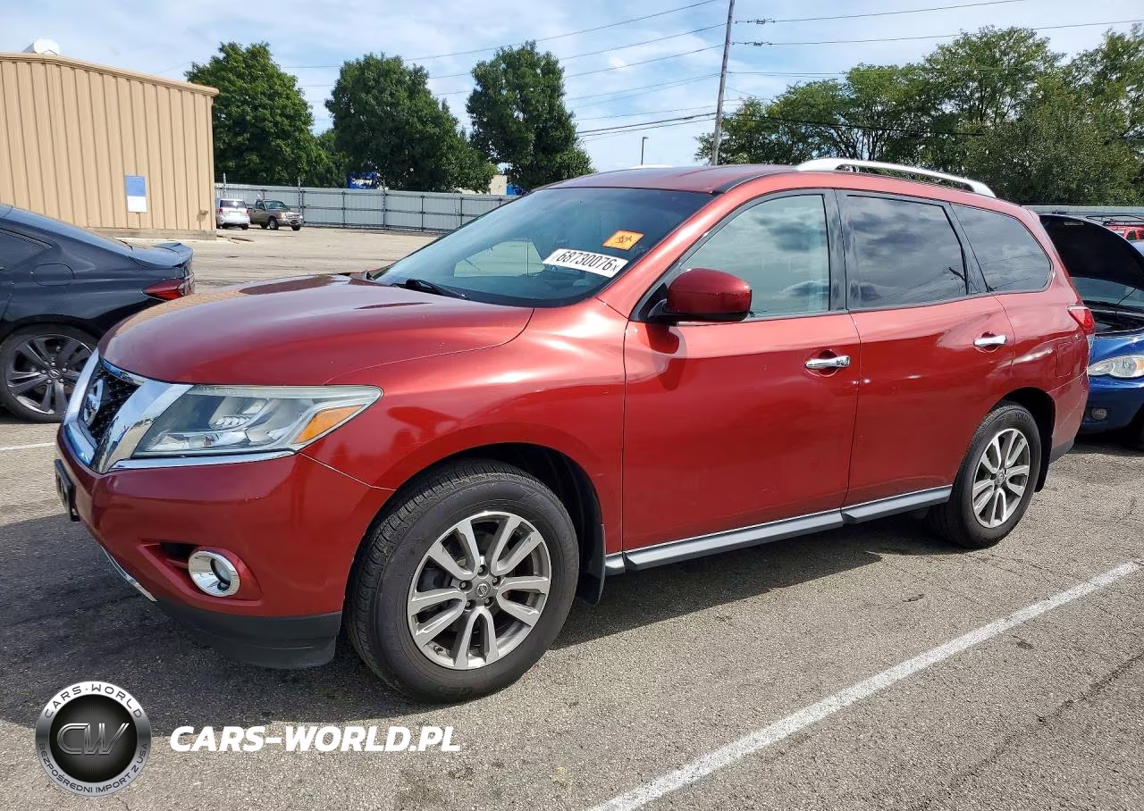 2014 Nissan Pathfinder Sv VIN:5N1AR2MM1EC651237 - 1