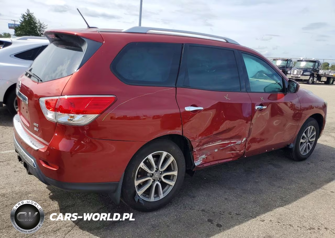 2014 Nissan Pathfinder Sv VIN:5N1AR2MM1EC651237 - 3
