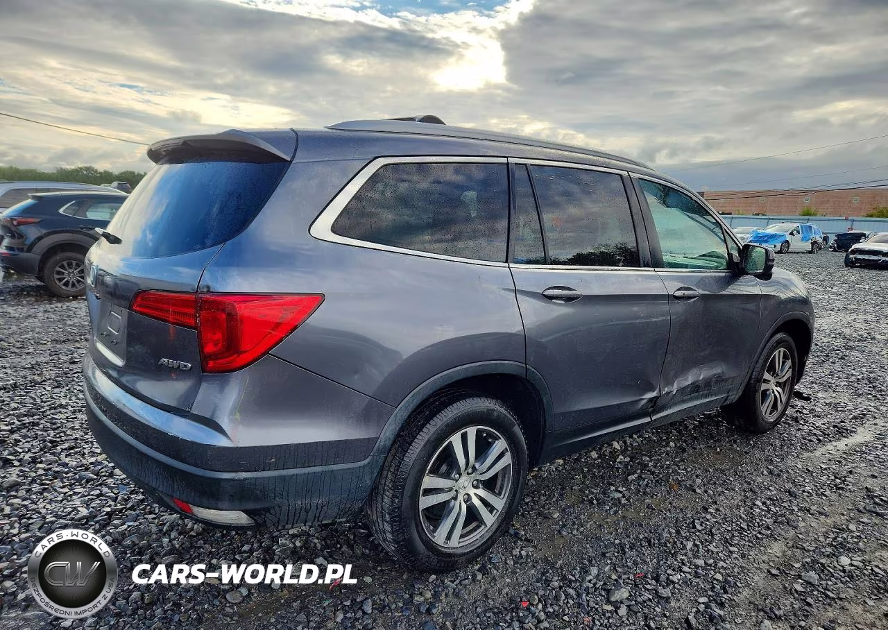 2016 Honda Pilot Exl VIN:5FNYF6H58GB103702 - 3