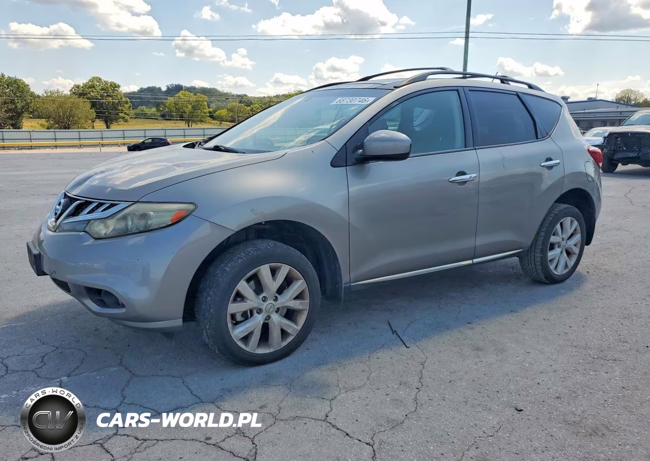 2012 Nissan Murano S VIN:JN8AZ1MW1CW203547 - 1