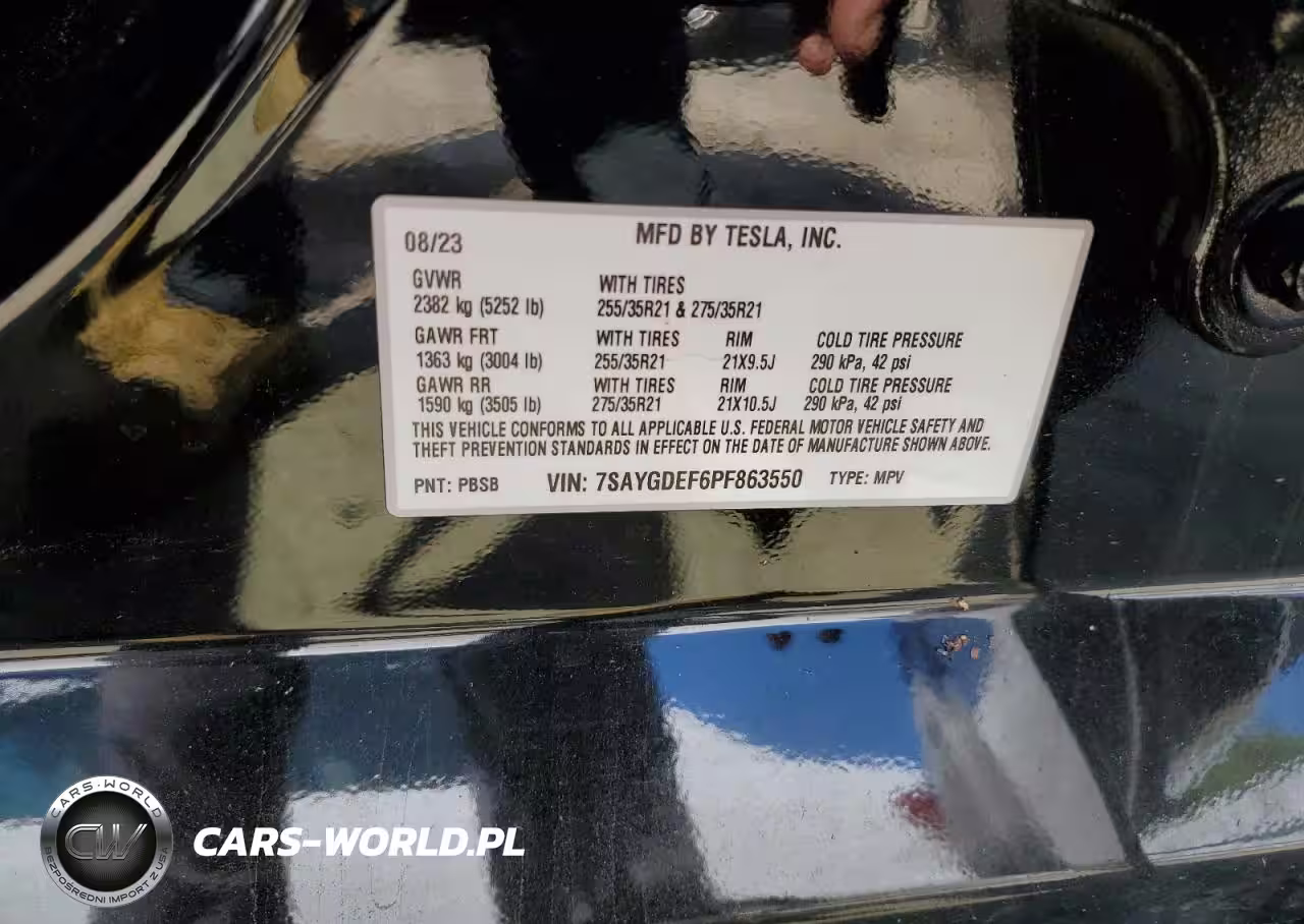 2023 Tesla Model Y VIN:7SAYGDEF6PF863550 - 13