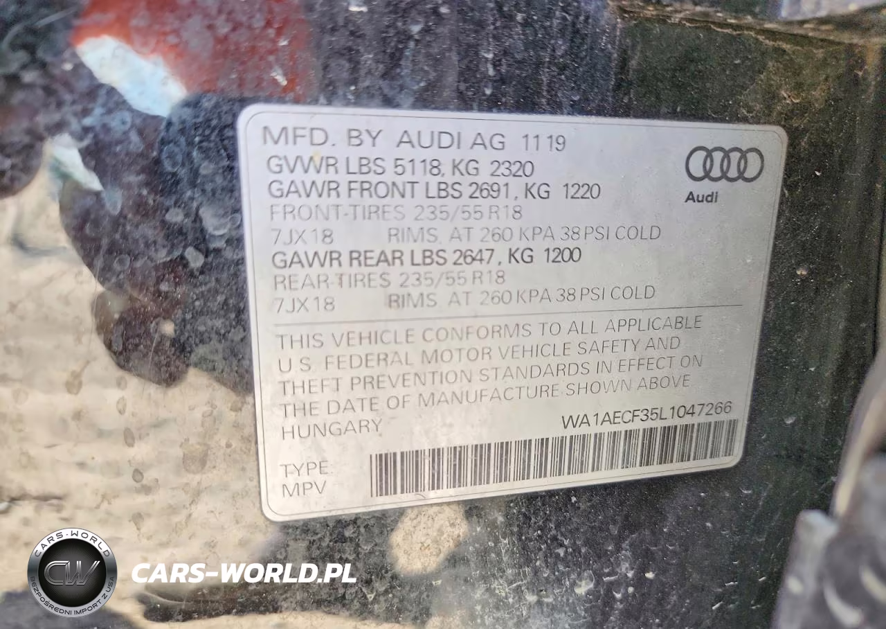 2020 Audi Q3 Premium VIN:WA1AECF35L1047266 - 13