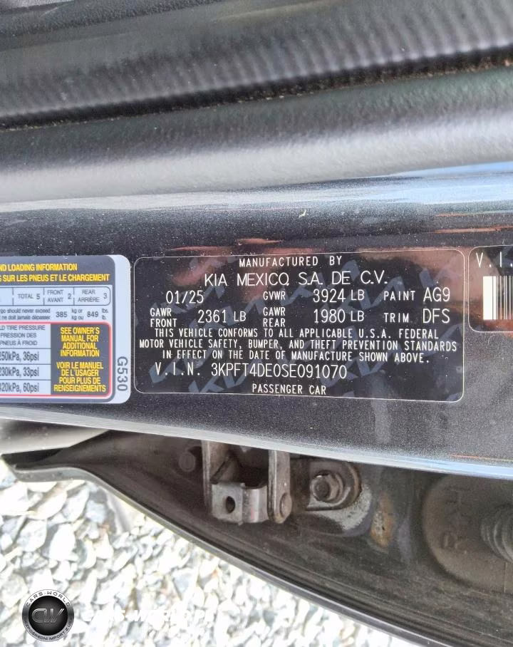 2025 Kia K4 Lx VIN:3KPFT4DE0SE091070 - 13