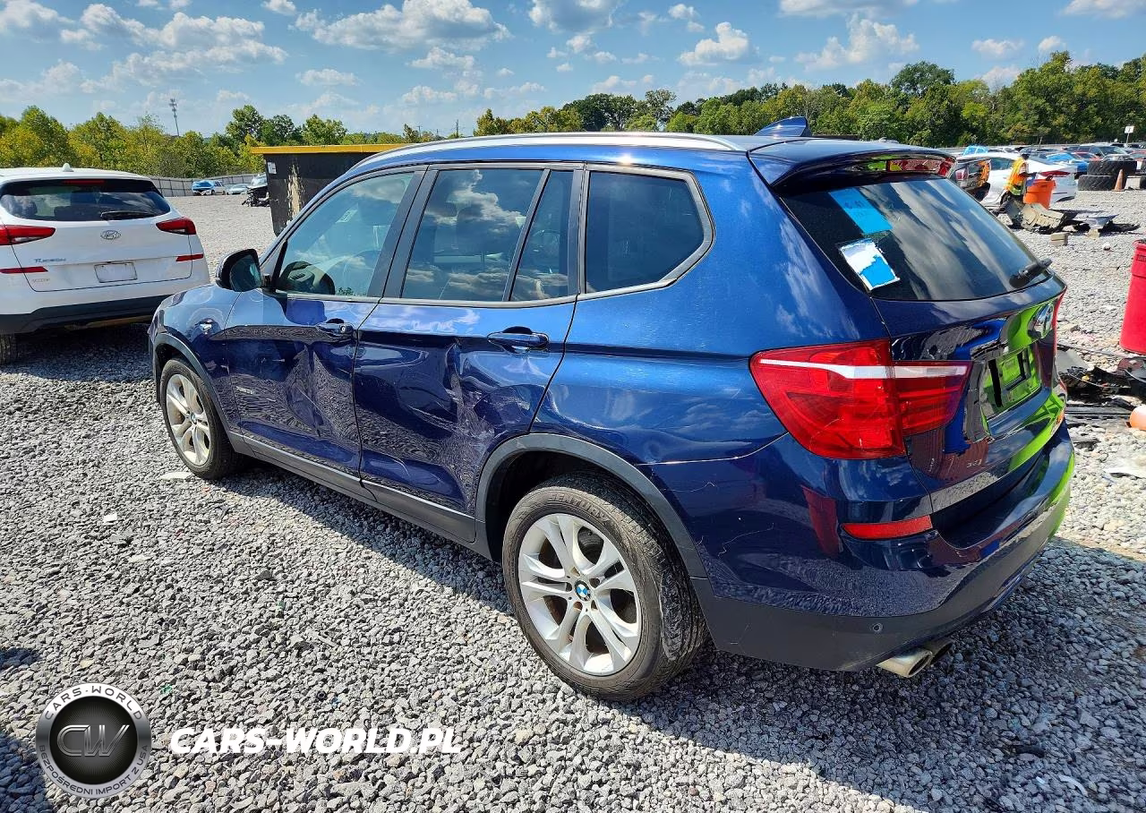 2015 BMW X3 xDrive35I VIN:5UXWX7C58F0K35372 - 2