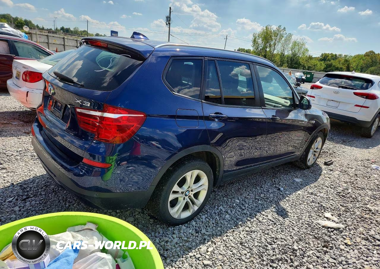 2015 BMW X3 xDrive35I VIN:5UXWX7C58F0K35372 - 3