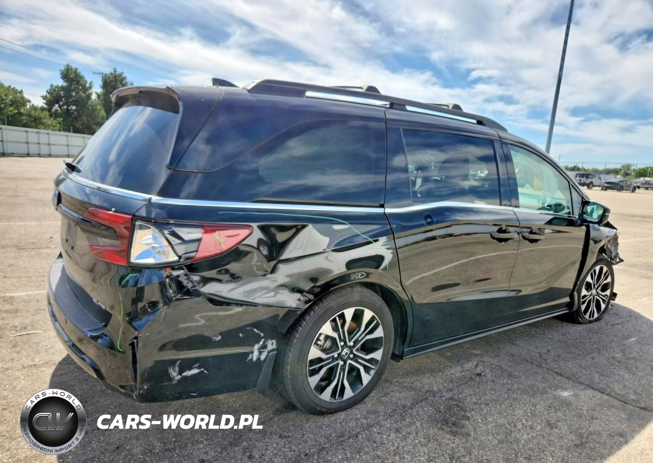 2025 Honda Odyssey Elite VIN:5FNRL6H93SB022695 - 3