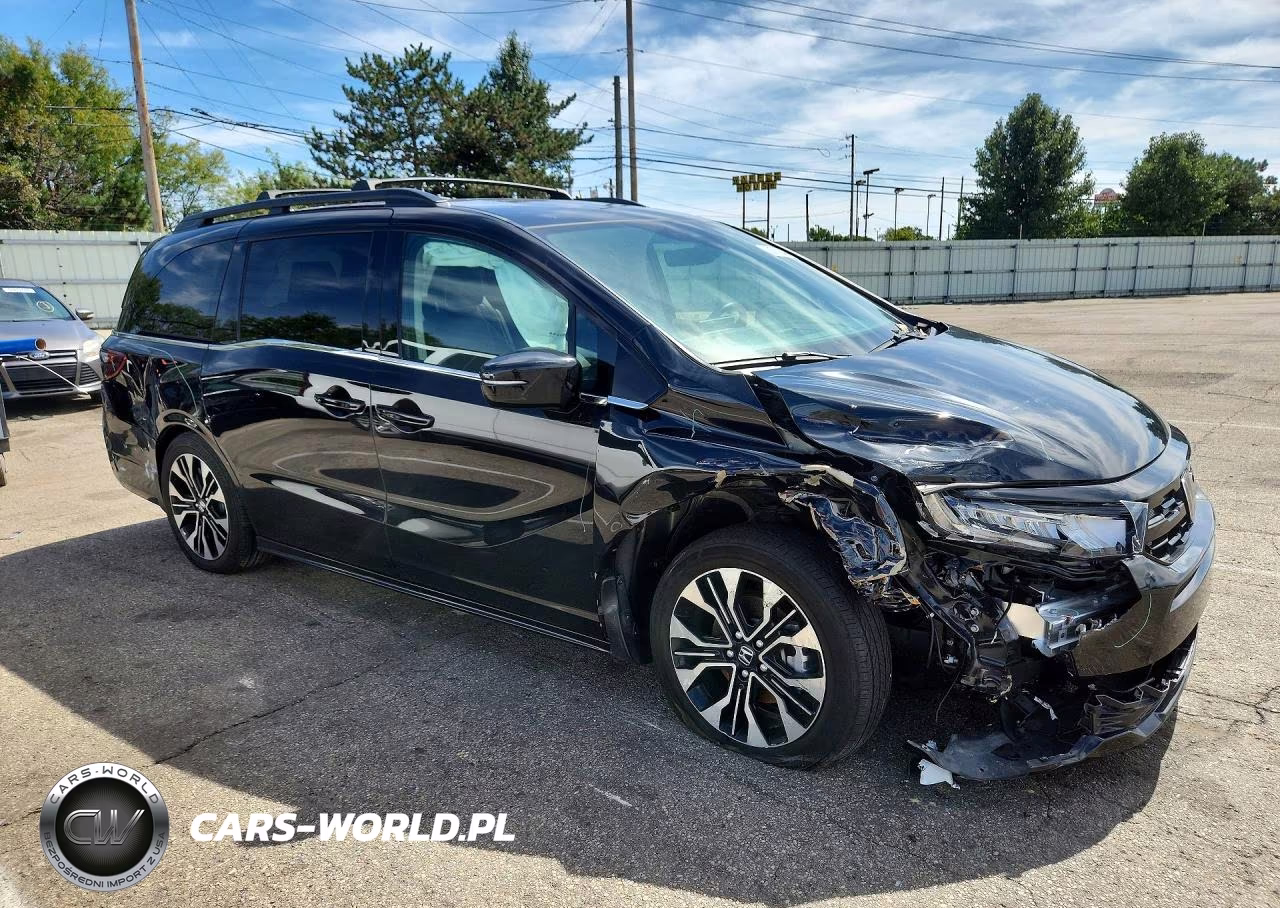 2025 Honda Odyssey Elite VIN:5FNRL6H93SB022695 - 4