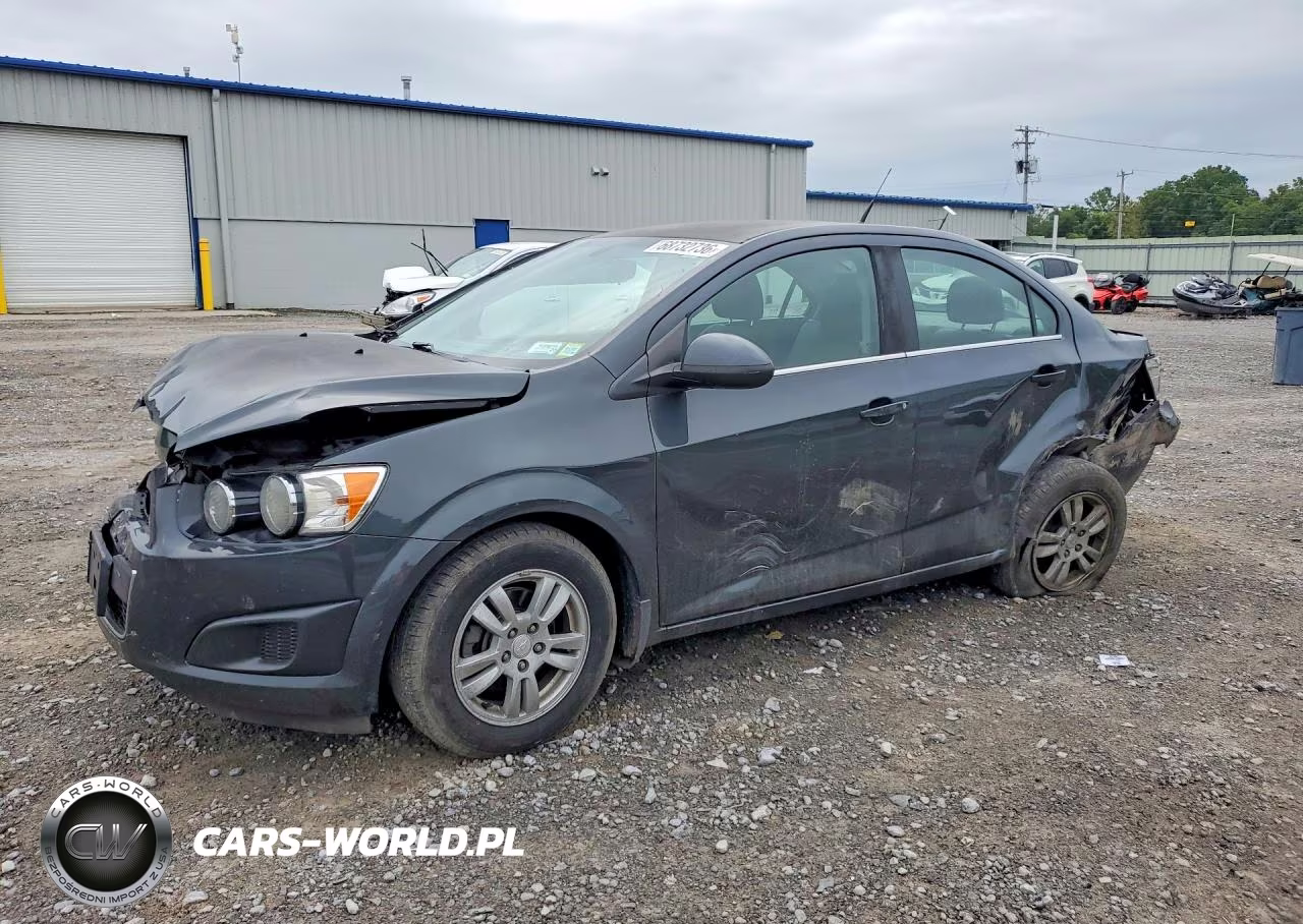 2014 Chevrolet Sonic Lt VIN:1G1JC5SG7E4133933 - 1