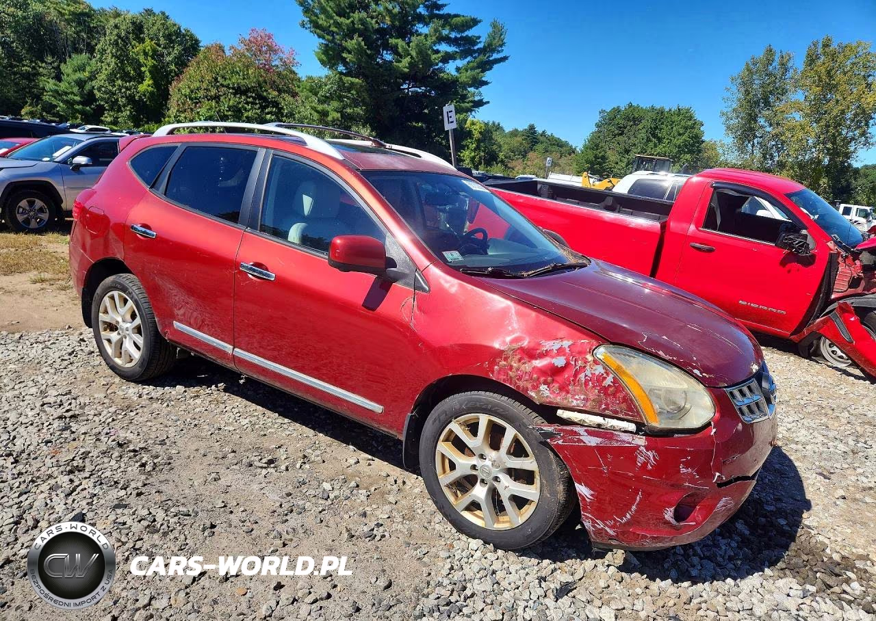 2012 Nissan Rogue S VIN:JN8AS5MV2CW396696 - 4